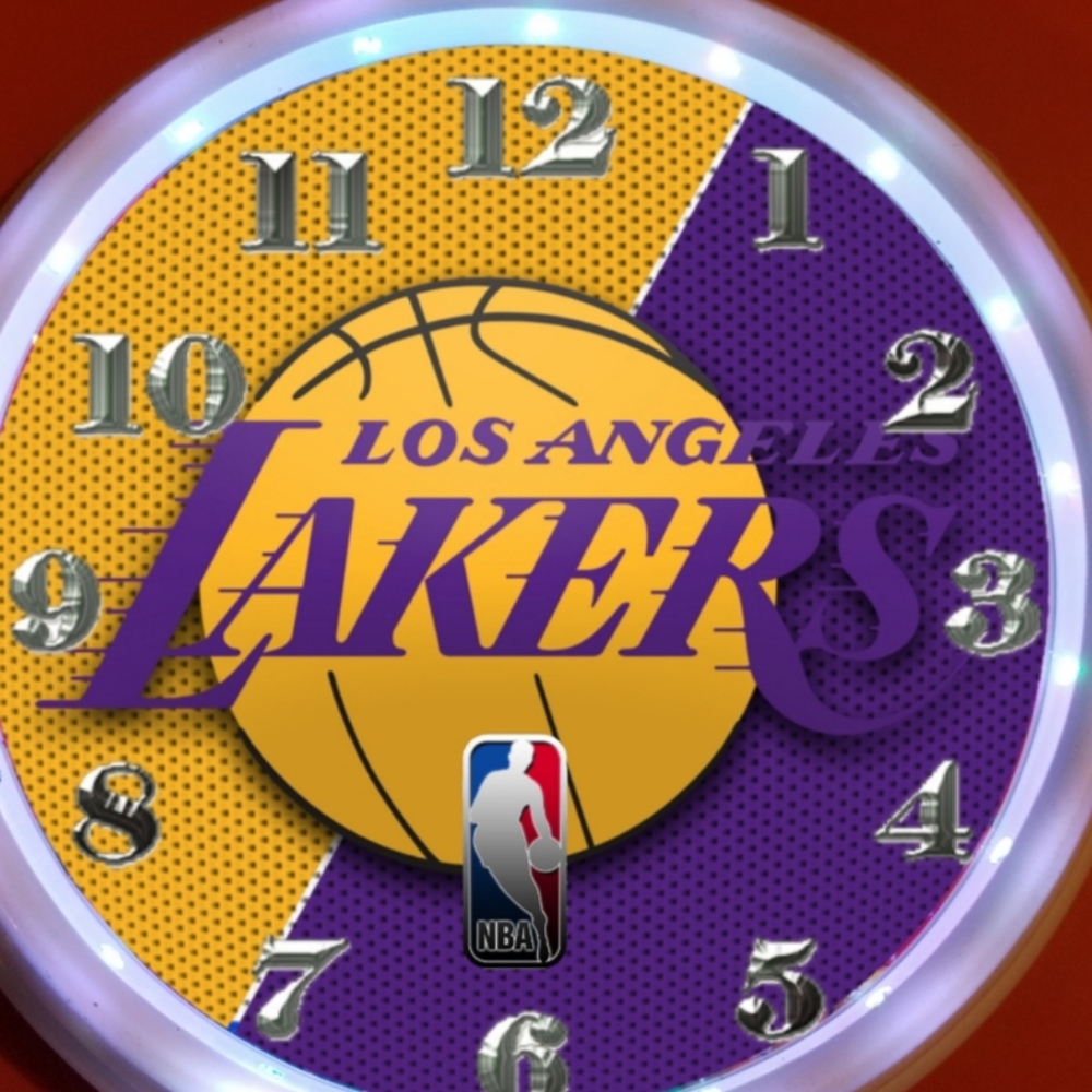 COPY - LA Lakers led clock